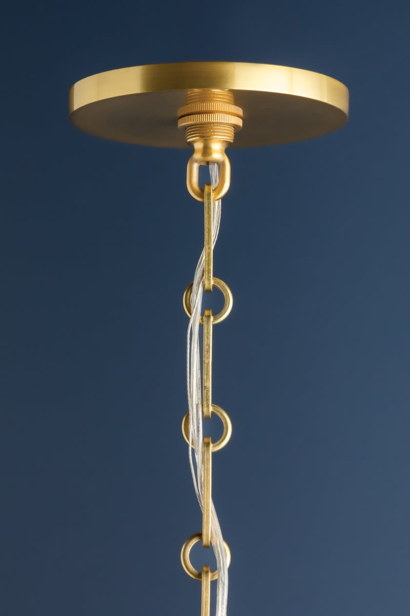 Hudson Valley Lighting Eldridge Pendant — Aged Brass