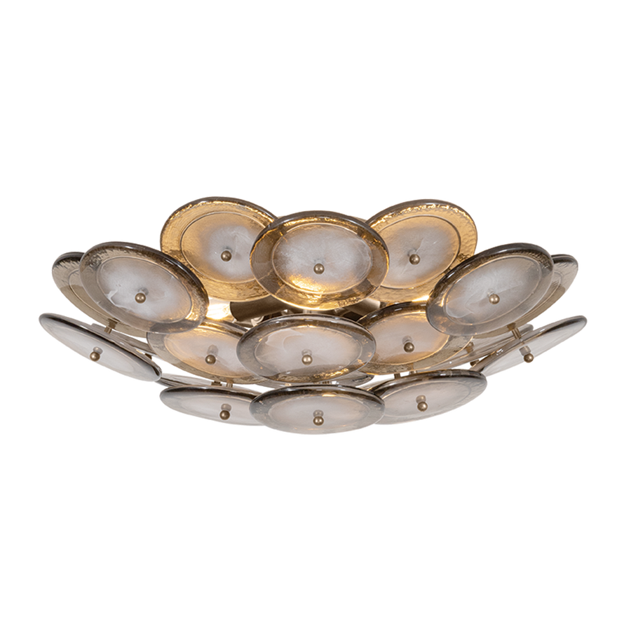 Troy Lighting Wassama Semi Flush — C5220-PBR
