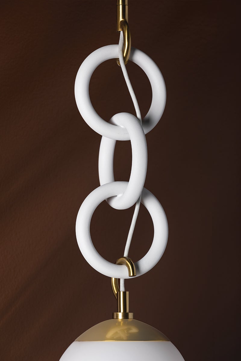 Mitzi Marina Pendant — H690701-AGB/TWH