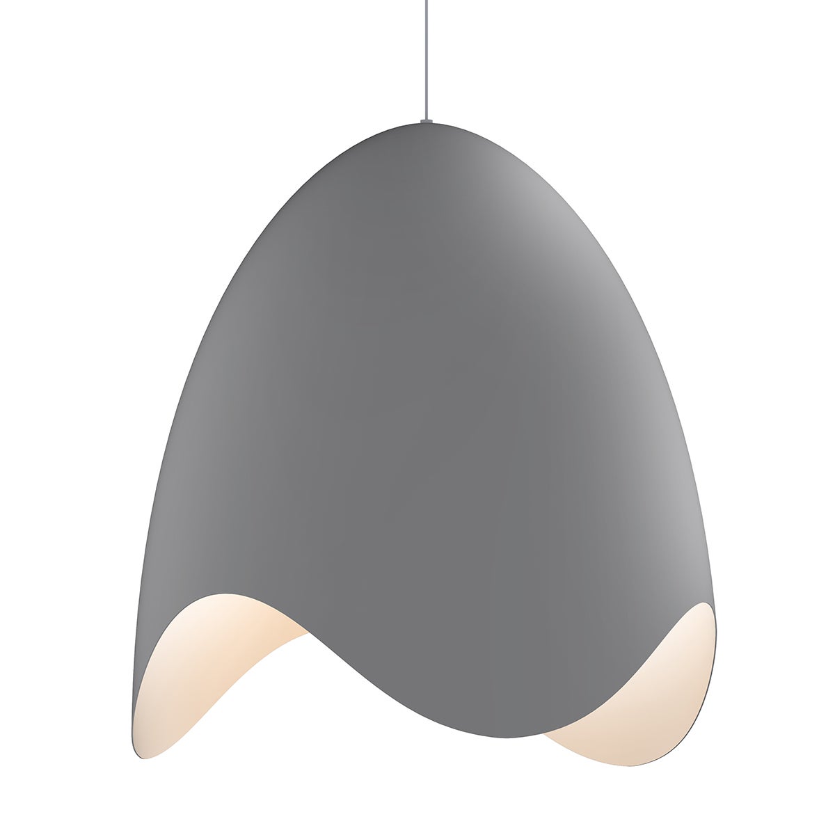 Waveforms™ Fixtures & Pendants in DOVE GRAY