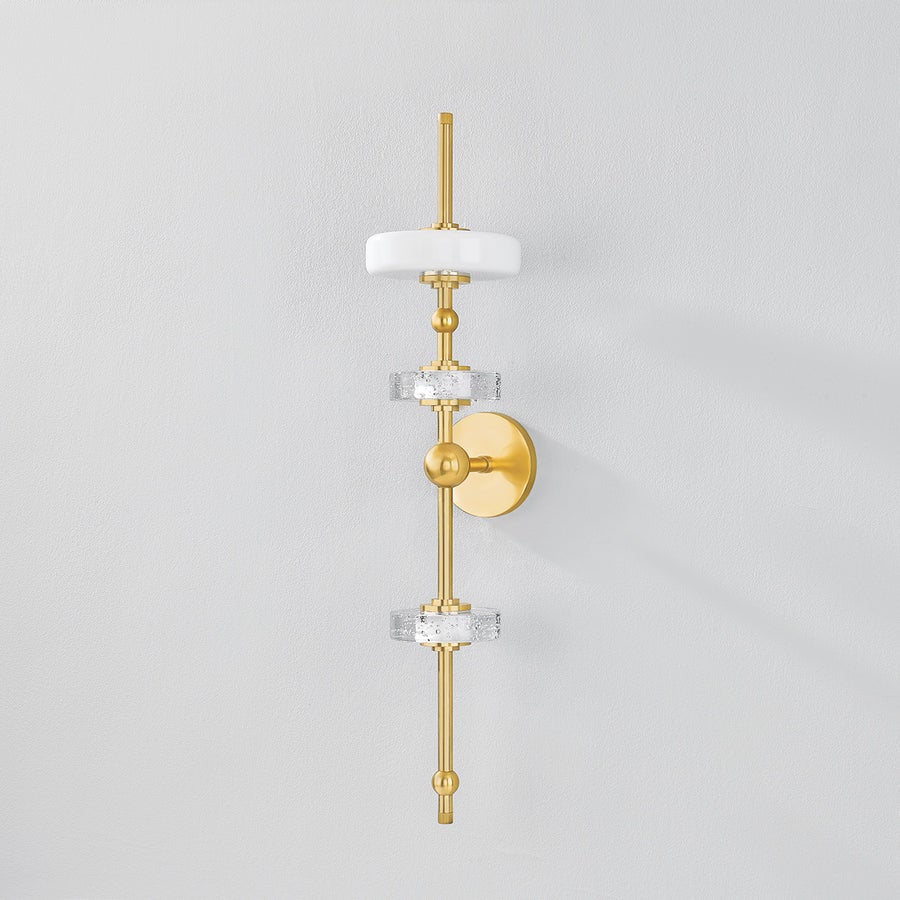 Hudson Valley Lighting MAYNARD WALL SCONCE — Aged Brass