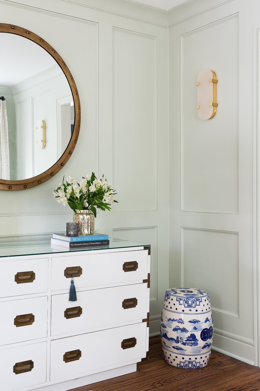 Hudson Valley Lighting Skylar Wall Sconce — Aged Brass