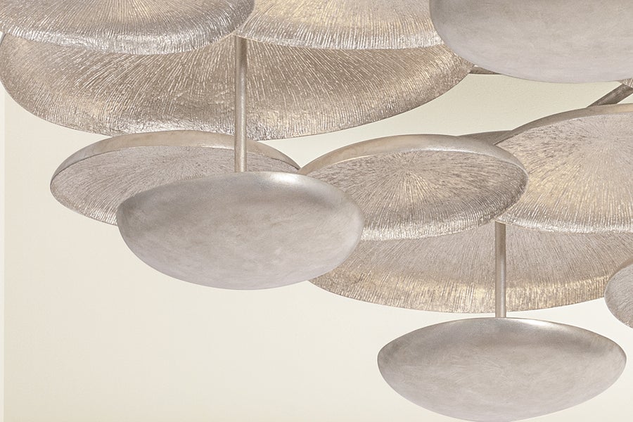 Corbett Lighting Fistral Semi Flush — 522-59-TWL