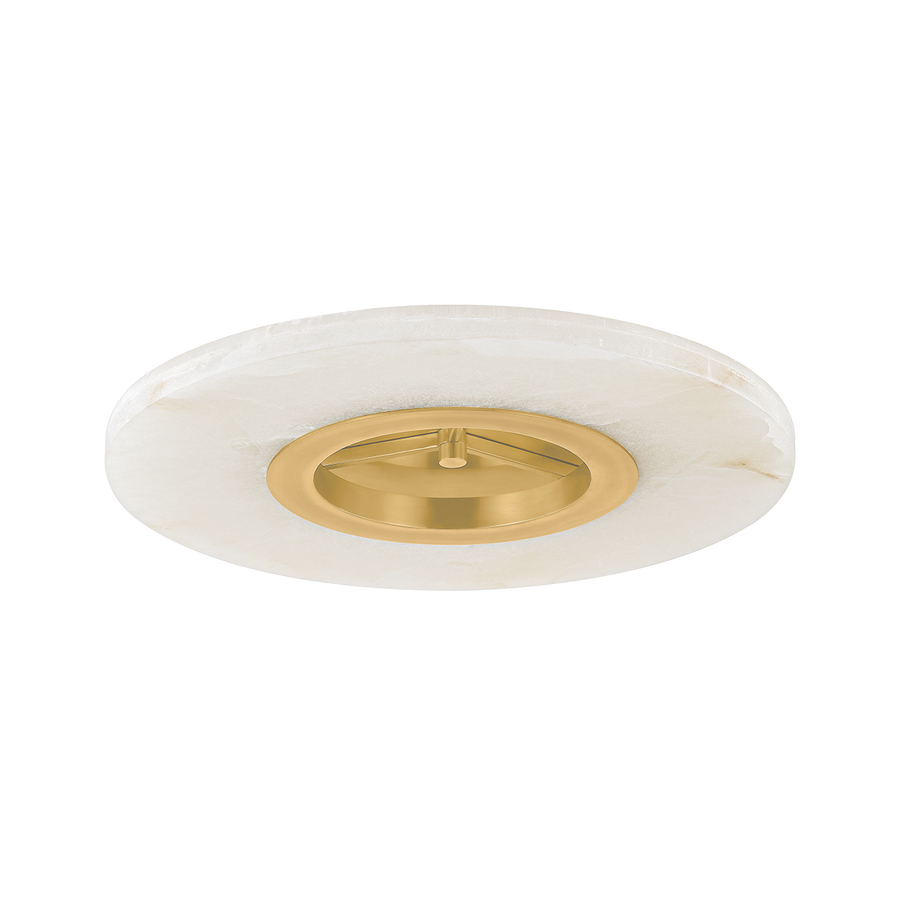 Hudson Valley Lighting ALTO Semi Flush — Aged Brass