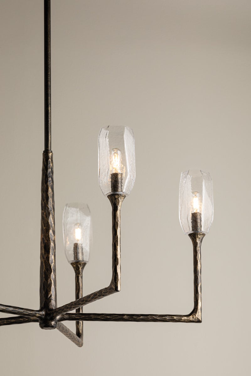 Troy Lighting LYLE Chandelier — F1336-BPG