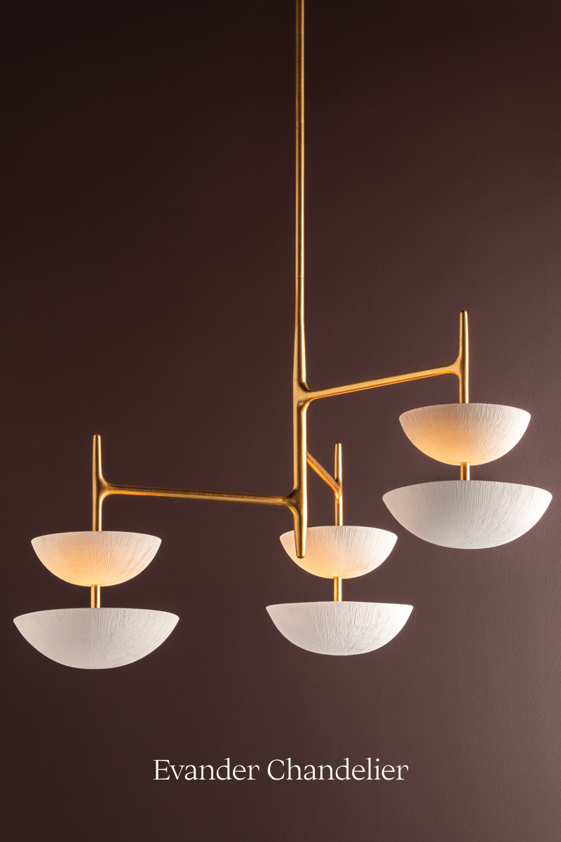 Evander Chandelier by Corbett Lighting