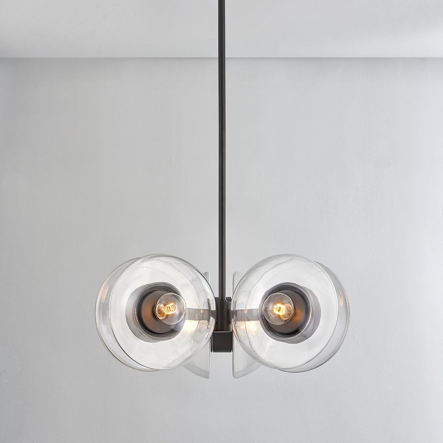 Hudson Valley Lighting Kert Chandelier — Black Bronze
