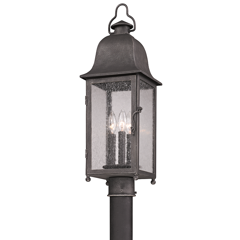 Troy Lighting Larchmont Exterior Post — P3215-VBZ