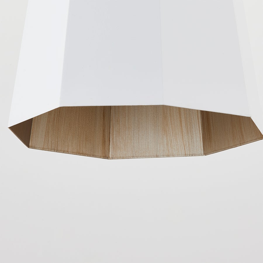 Troy Lighting HUNTLEY Pendant — F8322-PBR/SWH