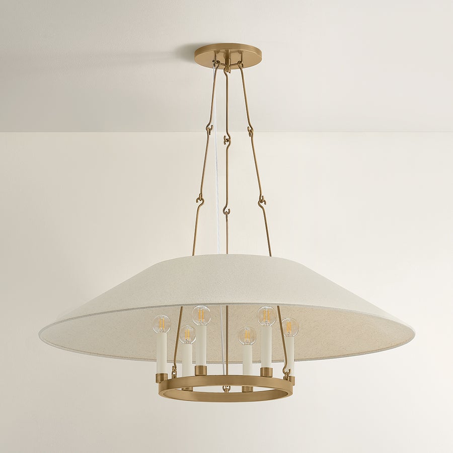 Troy Lighting Archive Chandelier — F1638-PBR