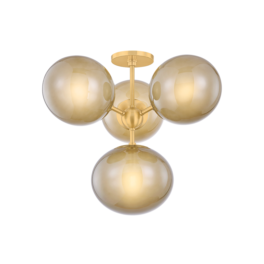 Mitzi Zaley Semi Flush — H1073604-AGB