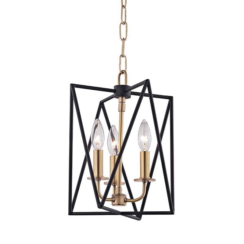 Hudson Valley Lighting Laszlo Pendant — Aged Brass