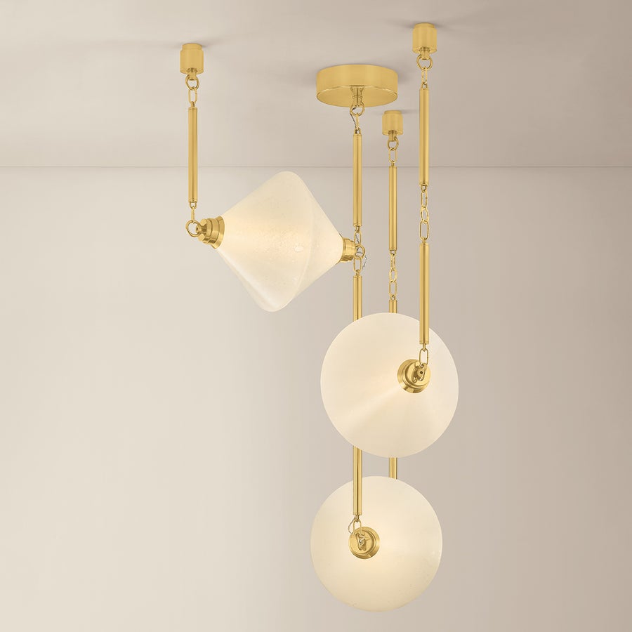 Corbett Lighting Solara Chandelier — 555-32-VPB