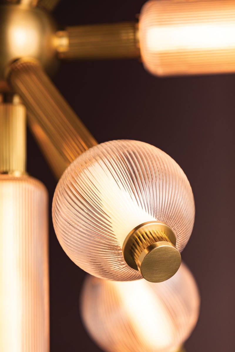 Corbett Lighting ATOM Chandelier — 452-36-VB