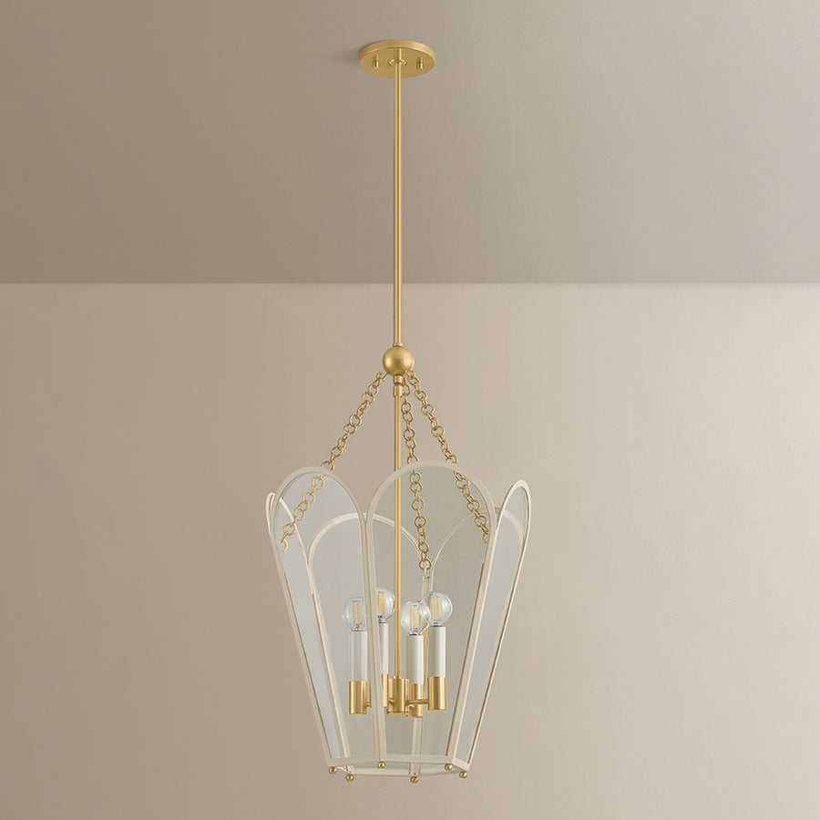 Mitzi Clarisse Lantern — H1132704-AGB/SBQ