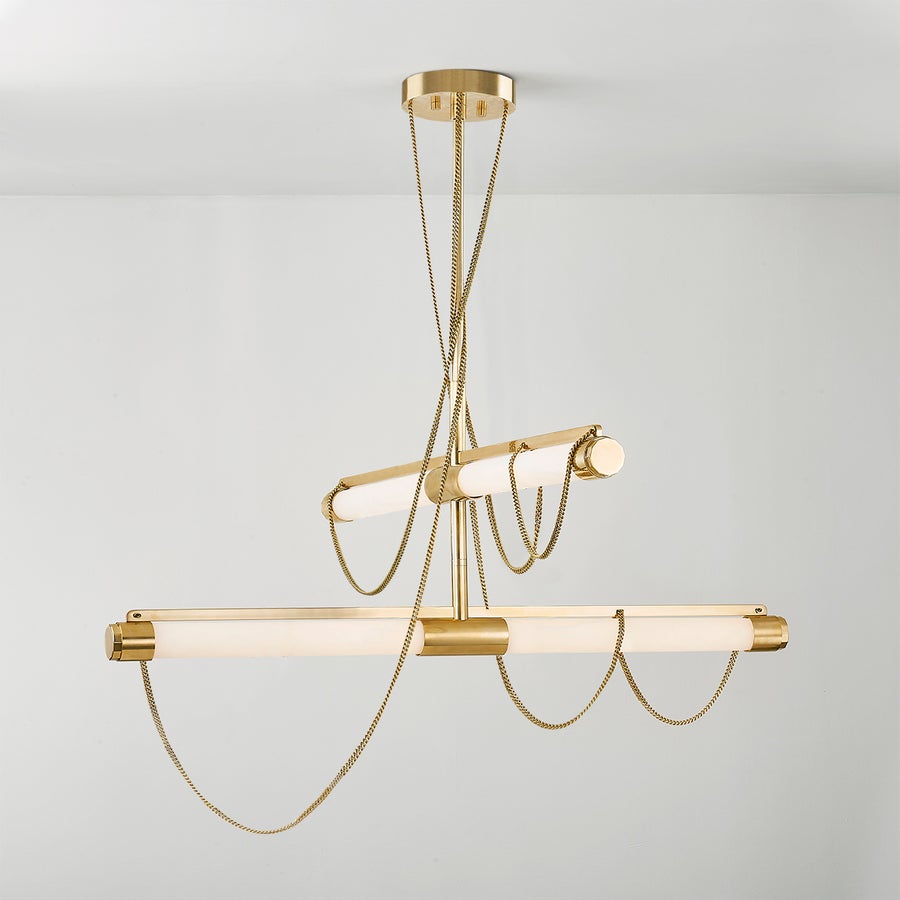 Corbett Lighting LARIAT Chandelier — 463-49-VB