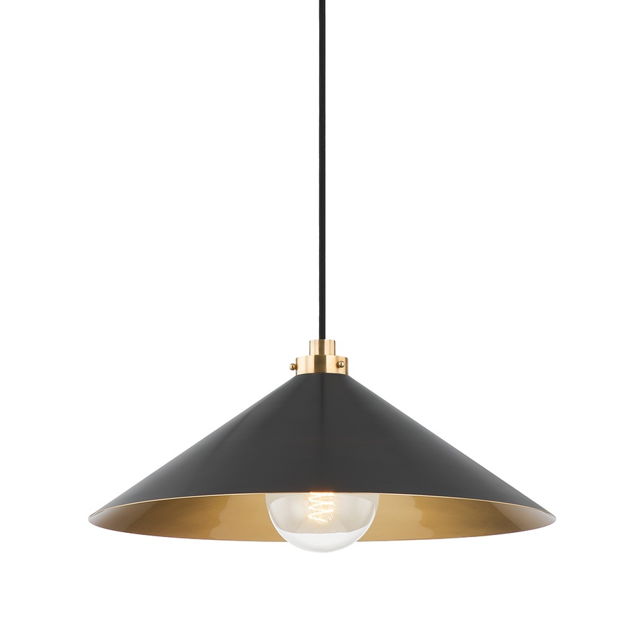 Hudson Valley Lighting CLIVEDON Pendant — MDS1402-AGB/DB