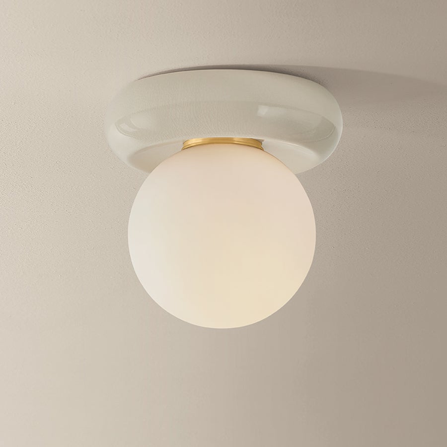 Mitzi Tyra Flush Mount — H1160501-AGB/CIC