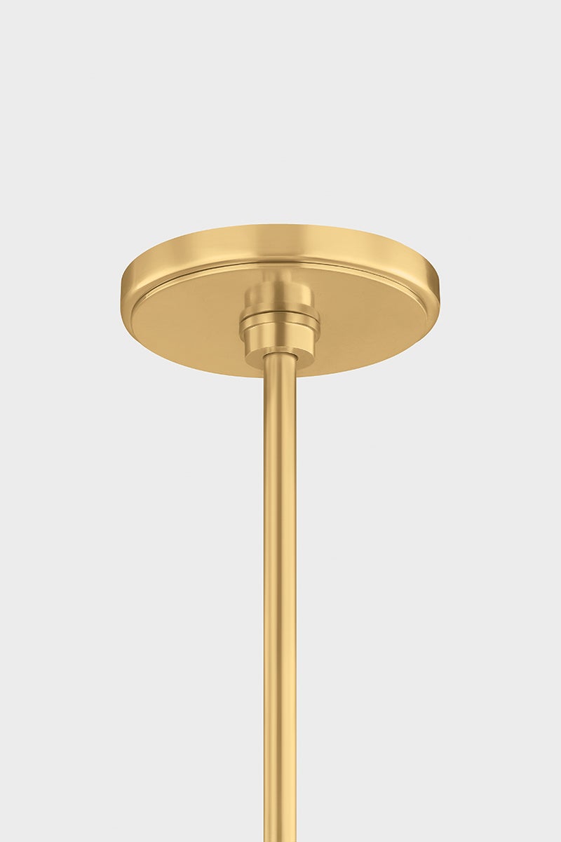 Hudson Valley Lighting CHATTON Pendant — Aged Brass
