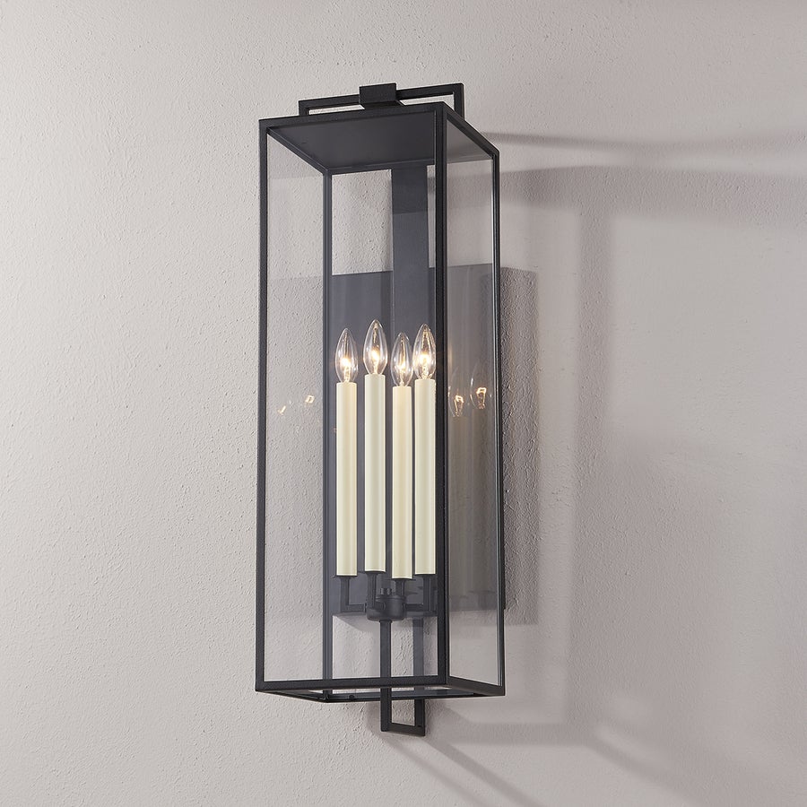 Troy Lighting Beckham Exterior Wall Sconce — B6384-FOR