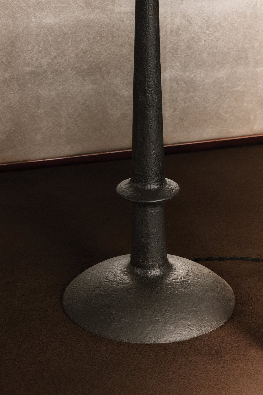 Hudson Valley Lighting Celmins Floor Lamp — Black Iron