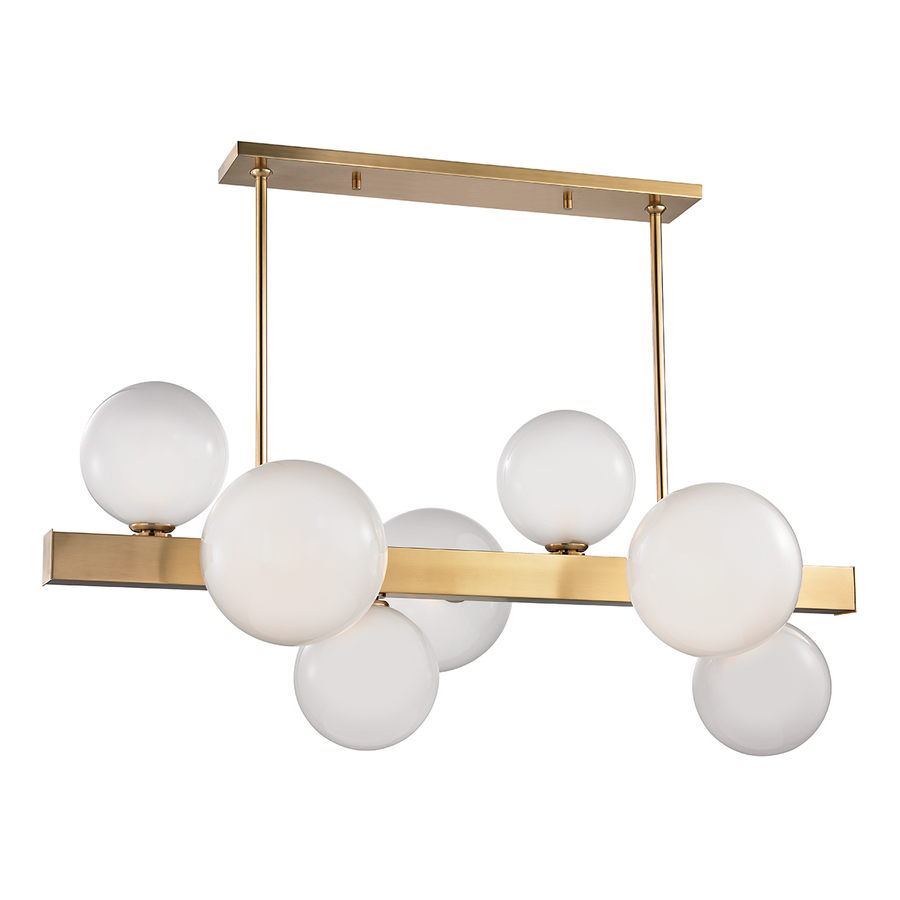 Hudson Valley Lighting Hinsdale Linear — Aged Brass