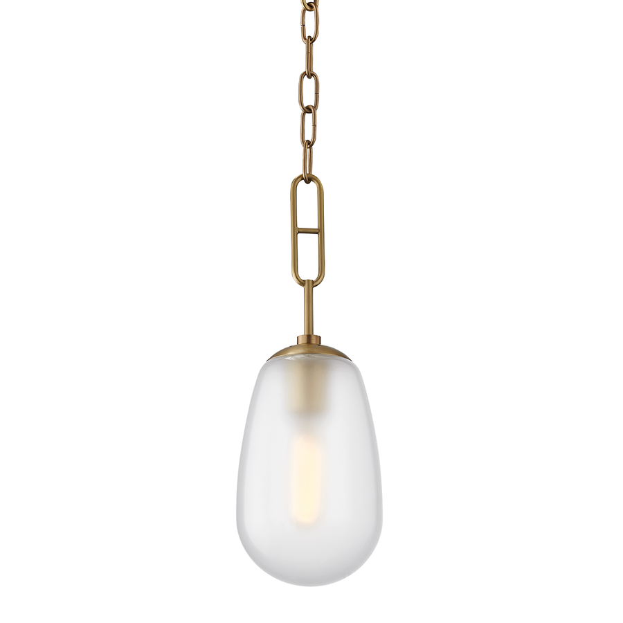 Hudson Valley Lighting Bruckner Pendant — Aged Brass