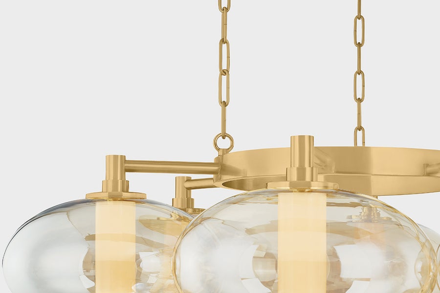 Corbett Lighting TOULOUSE Chandelier — 504-42-VB