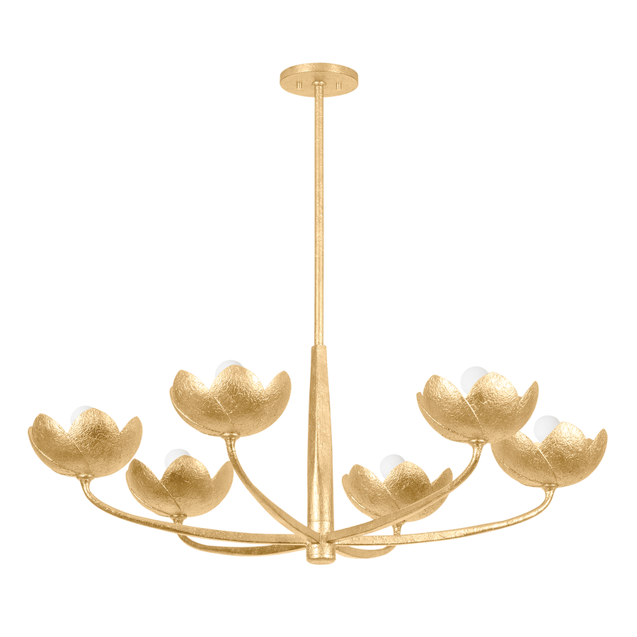 Troy Lighting ARCATA Chandelier — F2040-VGL