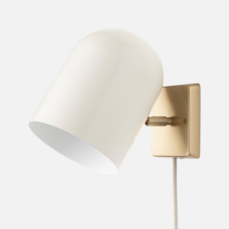 Schoolhouse Allegheny Plug-in Sconce — SH142102-SWT-ST/NB