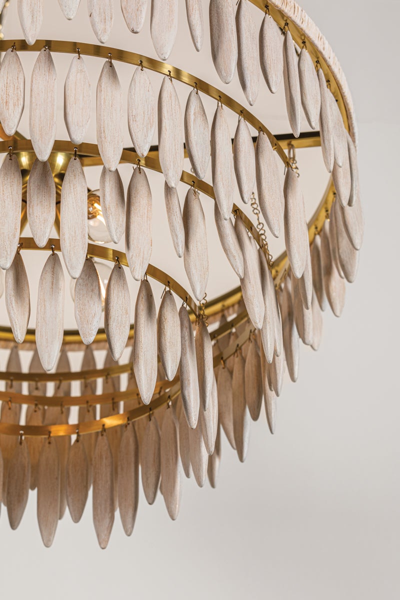 Mitzi Tiffany Chandelier — H805804-AGB