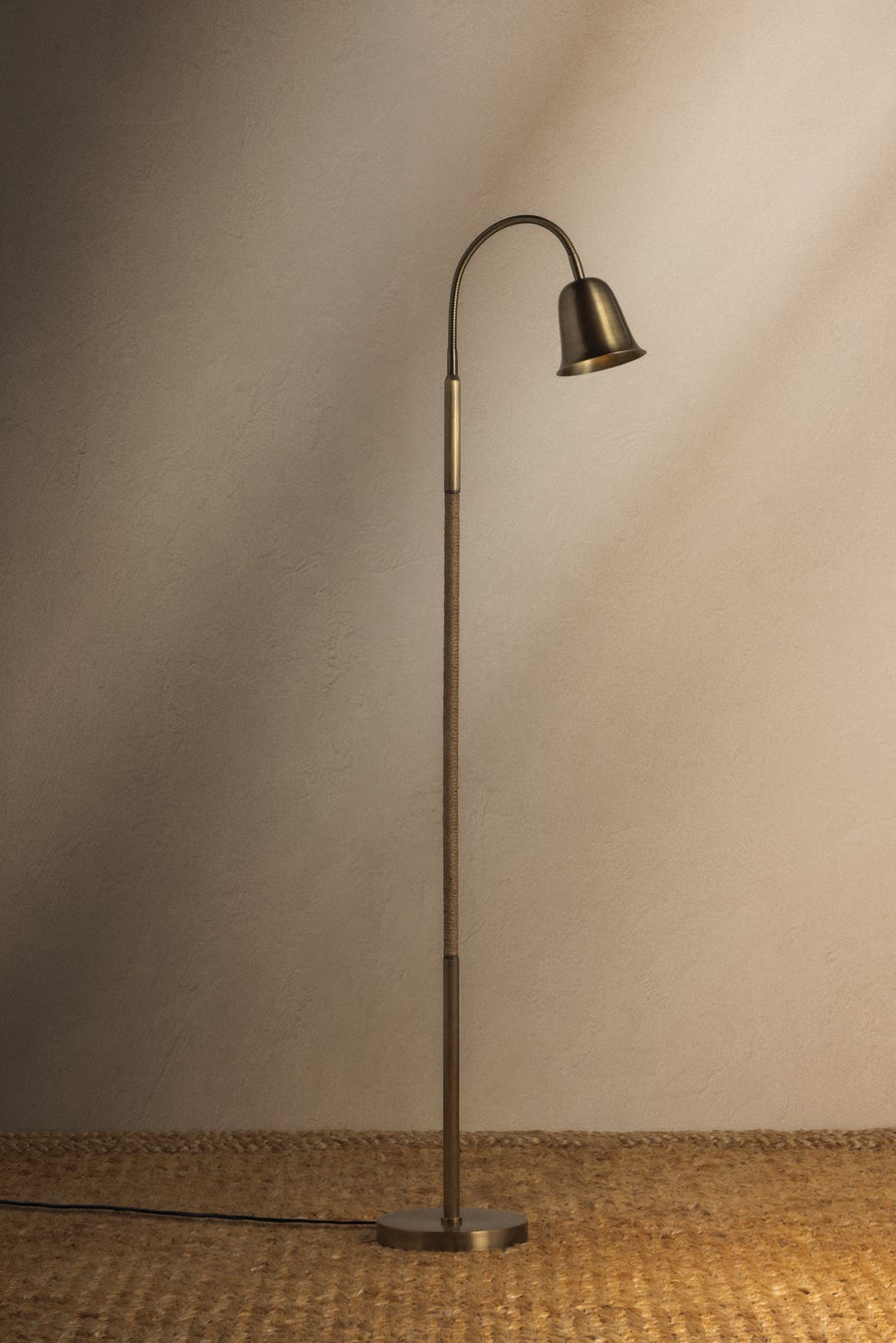 Troy Lighting Wharf Floor Lamp — PFL1053-PBR