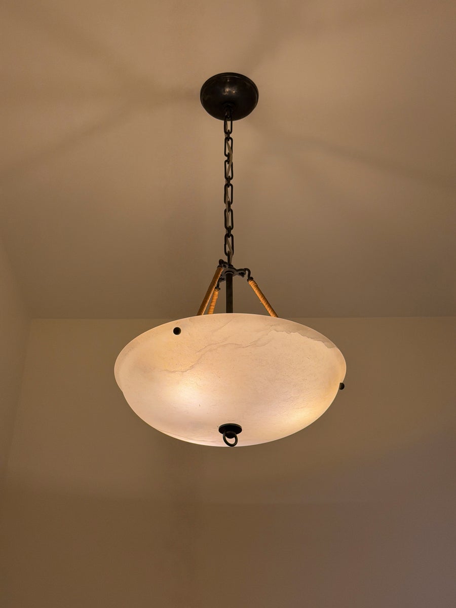 Hudson Valley Lighting SOMERSET Pendant — Distressed Bronze