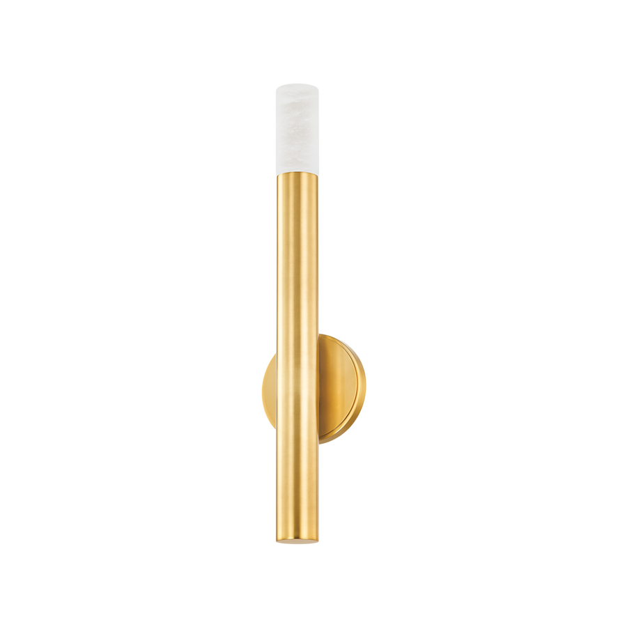 Hudson Valley Lighting PALI Wall Sconce — Aged Brass