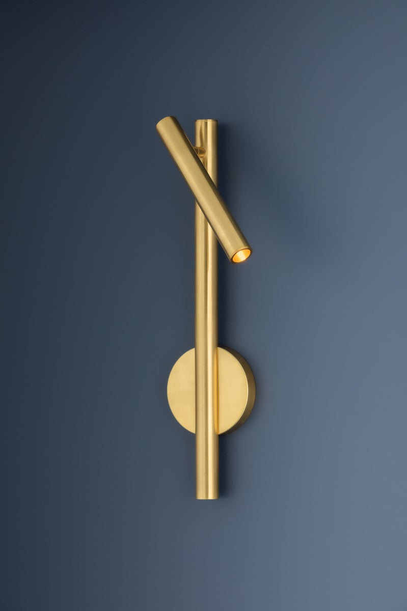 Hudson Valley Lighting CIRCLEVILLE Wall Sconce — Aged Brass