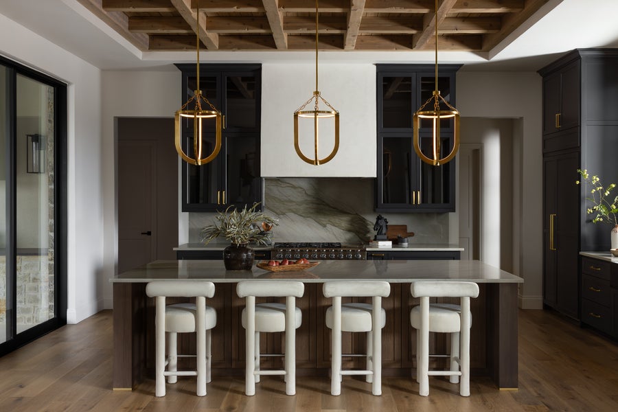 Hudson Valley Lighting TOURNU Lantern — Aged Brass