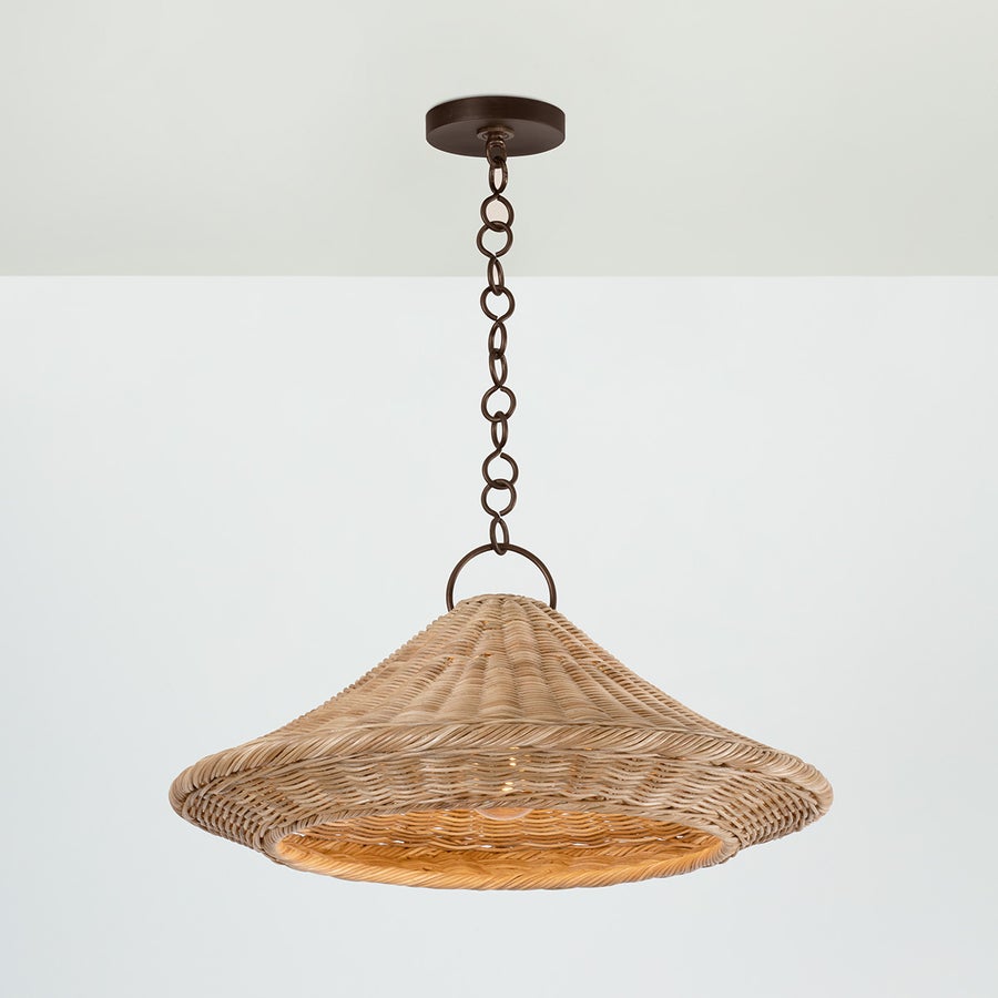 Hudson Valley Lighting BAYCHESTER Pendant — Bronze Leaf