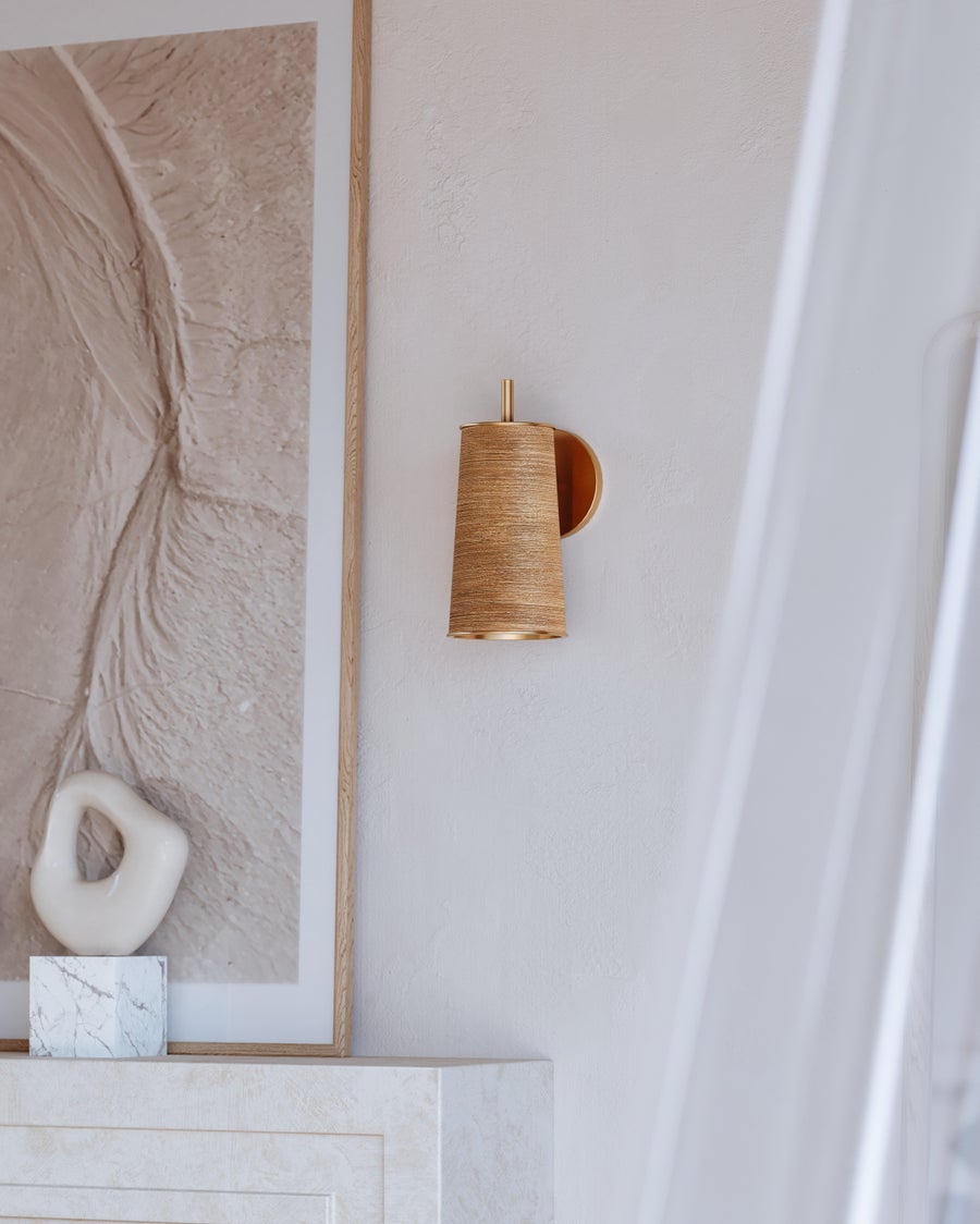 Hudson Valley Lighting DELRAN Wall Sconce — Aged Brass