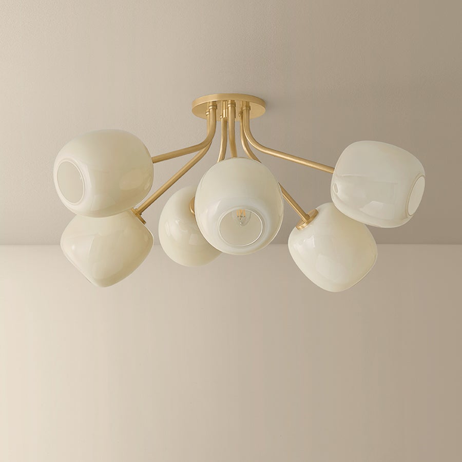 Mitzi Lisette Semi Flush — H1092606-AGB