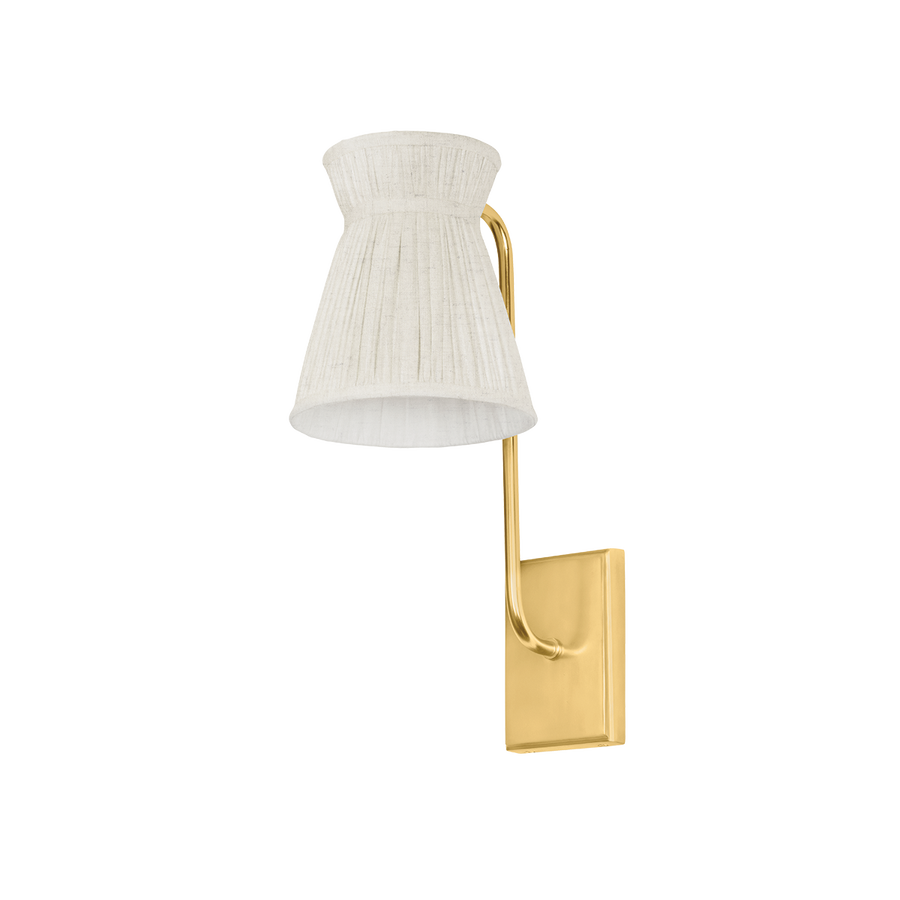 Hudson Valley Lighting HOLLYWOOD Wall Sconce — Aged Brass