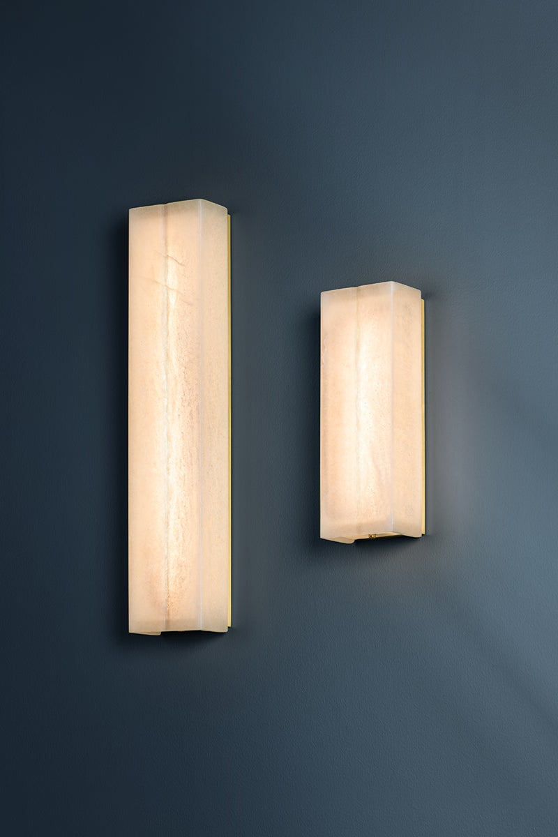 Hudson Valley Lighting BREMSEN Wall Sconce — Aged Brass
