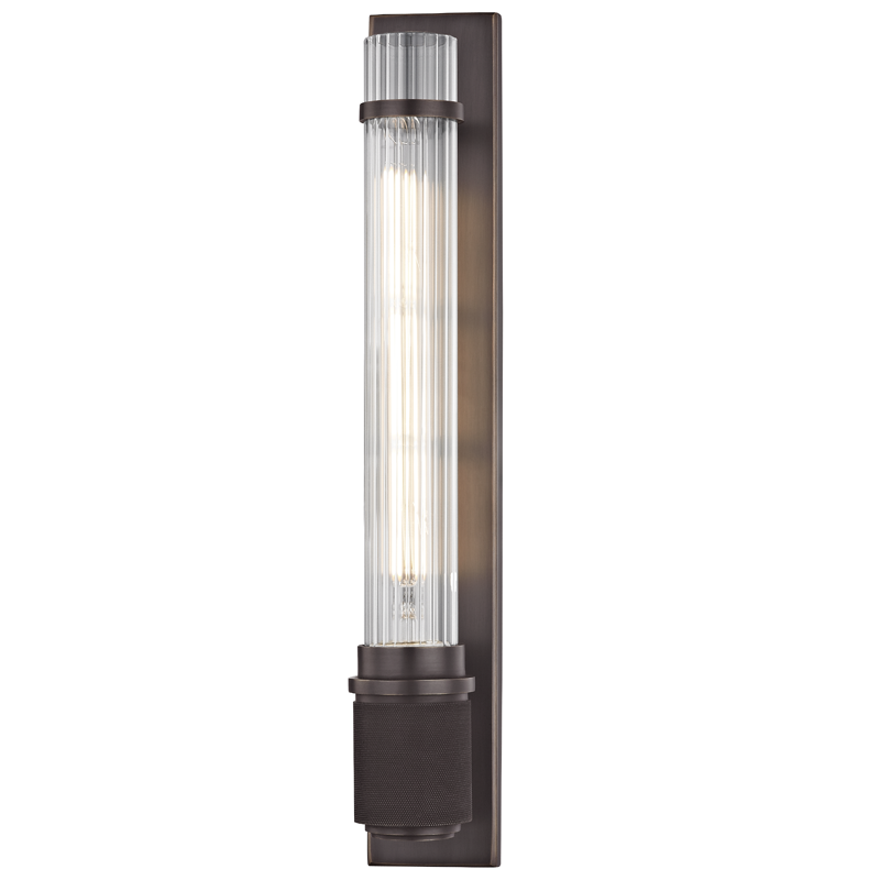 Hudson Valley Lighting Shaw Wall Sconce — Old Bronze
