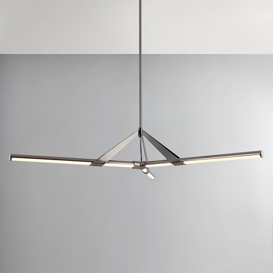 Hudson Valley Lighting Jonas Chandelier — Black Nickel