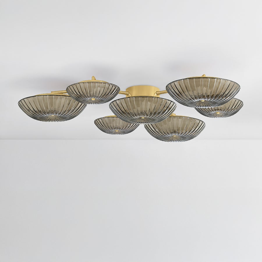 Corbett Lighting BIRMINGHAM Flush Mount — 512-52-VPB
