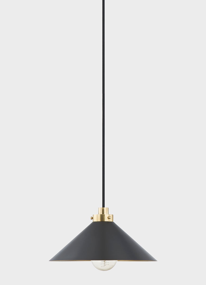 Hudson Valley Lighting CLIVEDON Pendant — MDS1401-AGB/DB