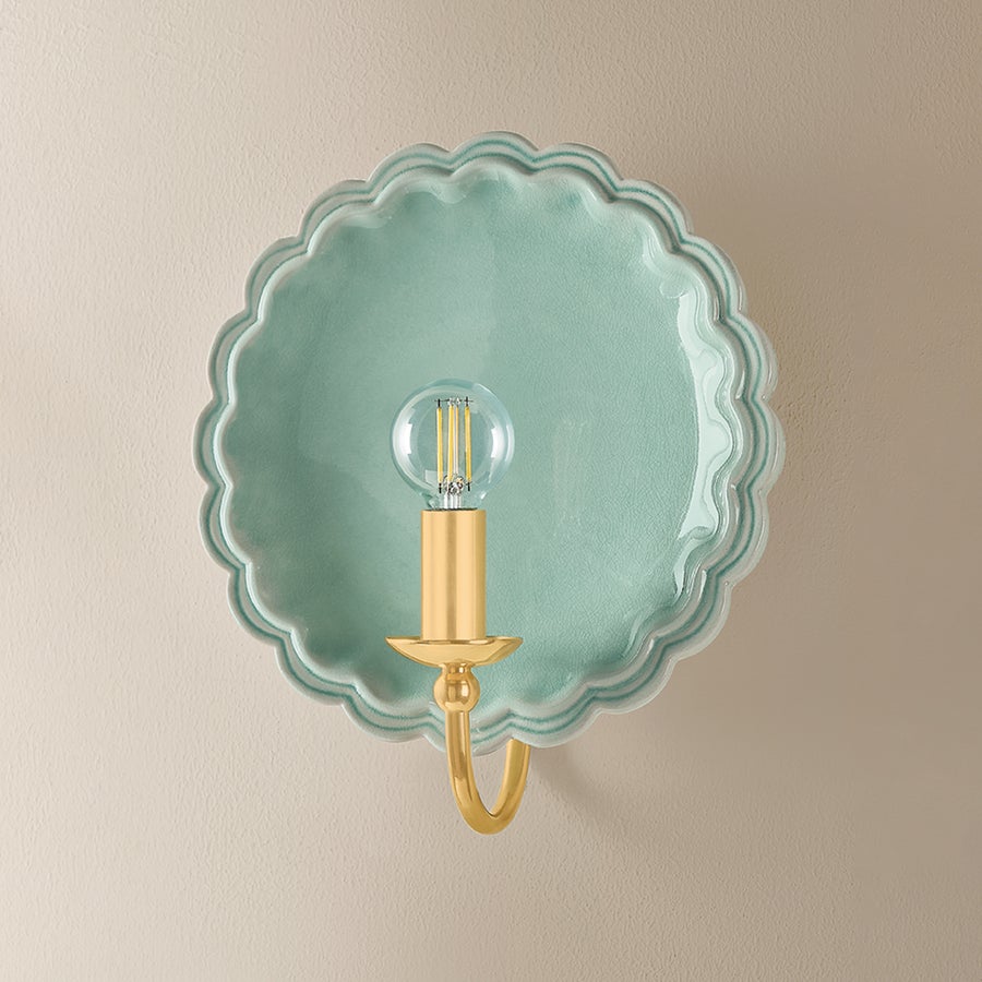 Mitzi Paulette Wall Sconce — H1140101-AGB/CMC