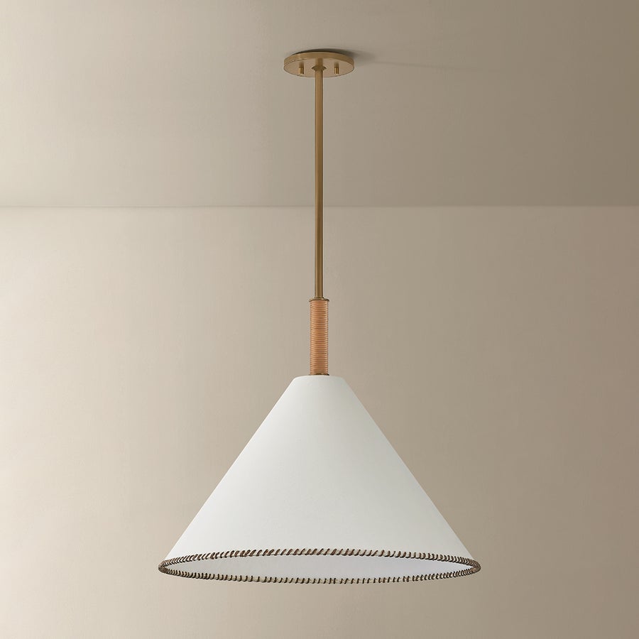 Troy Lighting Stoney Pendant — F2524-PBR