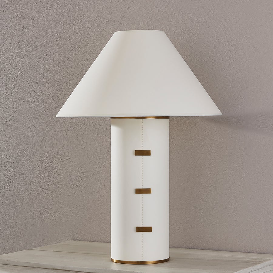 Troy Lighting Bond Table Lamp — PTL1326-PBR