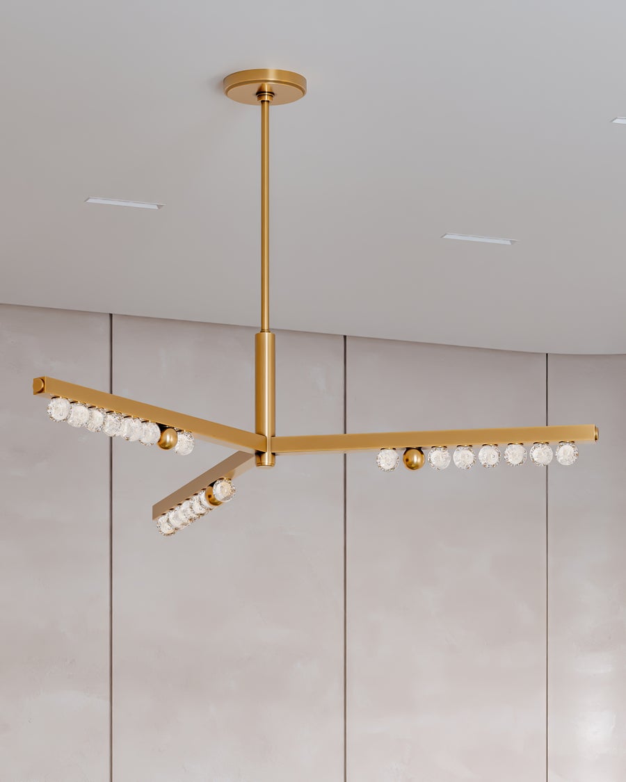 Corbett Lighting ANNECY Chandelier — 382-50-VB