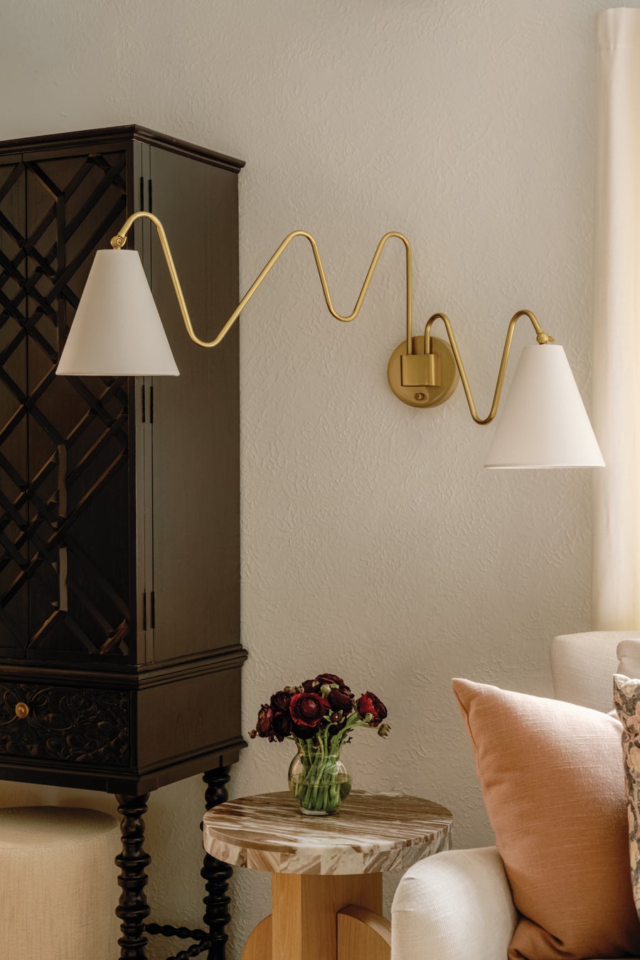 Mitzi Onda Plug-In Sconce — HL699102-AGB